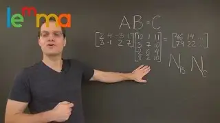 Linear Algebra 11L2: The Null Space of the Product AB