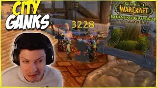 Payo GANKING people within there MAJOR CITIES - Payo WoW Classic TBC