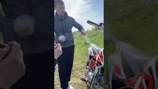 ПОЕХАЛИ НА ПИТБАЙКЕ ВДВОЕМ😱 