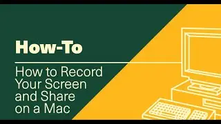 How to Record Your Screen (with audio) and Share on a Mac