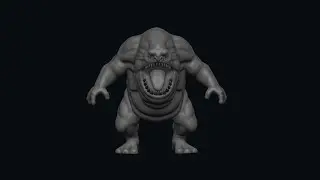 blender3D  SCULPTING Скульптинг МОДЕЛИ #10