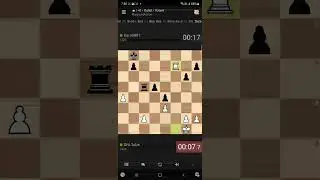 I was a bit slow in the endgame.  !