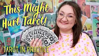 Tarot in Practice: THIS MIGHT HURT TAROT! Tarot readings, activities, card interpretations + review