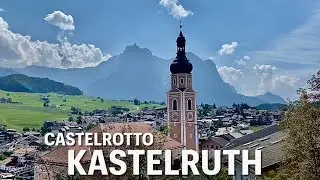 Kastelruth - Castelrotto, one of the most beautiful villages of Italy.