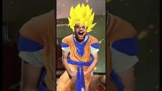Dragon ball GOKU real time costume || Tiktok lens