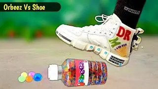 EXPERIMENT: Shoe Vs Orbeez Vs Oranges and More...