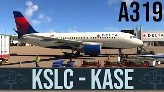 🔴 KSLC to KASE: Mastering Aspen’s Approach in the New Fenix A319 - A High-Altitude Adventure!