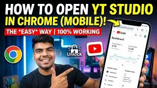 How To Open Yt Studio In Chrome Browser