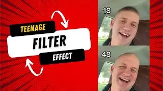 Teenage Filter Effect on TikTok Is CRAZY Good