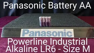 Panasonic Battery Powerline Industrial Alkaline  AA - LR6 - Size M 001