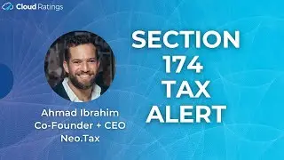 CEO of Neo.Tax - Section 174 Tax Alert For SaaS Startups + Scaleups