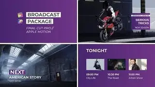 Apple Motion Template: FCPX Broadcast Motion Pack