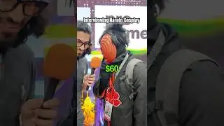 Interviewing Naruto Cosplayer #naruto #narutocosplayer