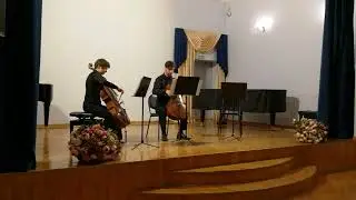 Е. Гохман Тарантелла из Партиты для двух виолончелей А. Грачева Д. Тупицын