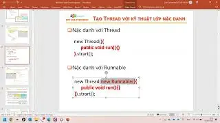 #Java2 Tạo Thread Nặc Danh