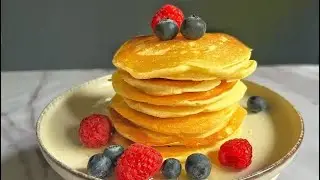 PANCAKES with milk - a simple and quick recipe! AMERICAN PANCAKES