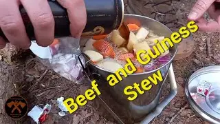 Beef and Guiness Stew - Campfire Recipe From Paj