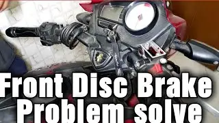 Apache front disc brake problem solved. Apache Modified 2024.