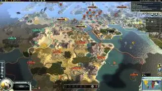 Wheatley (Osmanlı) ile Civilization 5 RuhAdam (Moğol) - Pers Başkentine Nükleer Füze