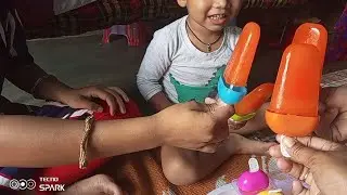 10 रूपये के रसना से कितना ज्यादा आइसक्रीम बन गया ///AlisaVillageLifeStyle vlogs video 🙏