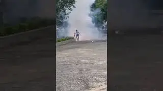 Man walks into firecracker #shorts #tamil #college #trending #viral #vaathicoming