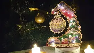 Новогодняя елка (успела?!?!). Очередная фантазия с оформлением 🎄🎄🎄