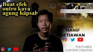 BUAT EFEK KAYA AGUNG HAPSAH PAKAI JITTER VIDEO