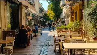 Athens 🇬🇷 — A quiet 10 AM walk through local streets