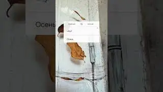Как будет осень на арабском? 🍂