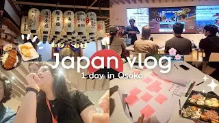 𝙅𝙖𝙥𝙖𝙣 𝙑𝙡𝙤𝙜 | 1 day in Osaka 🇯🇵🍡,Hyogo Uni. Summer camp 2025 🚃