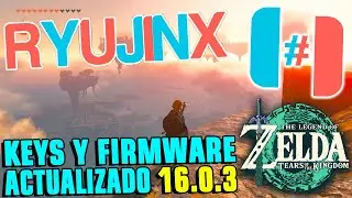 ✅ HOW TO INSTALL KEYS AND FIRMWARE 16.0.3 IN RYUJINX / ZELDA TOTK