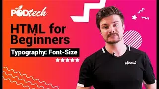 Coding for Beginners: How to change text font size in HTML & CSS