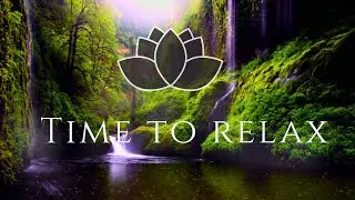 Spectacular Waterfall in the Heart of Nature  ❤️  | TIME TO RELAX |