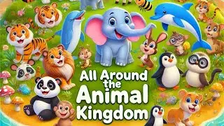 All Around the Animal Kingdom | Fun Kids Song About Animals!
