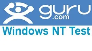 Guru.com Windows NT Test Answers
