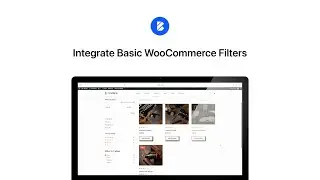 Integrating Basic WooCommerce Filters | Blocksy 