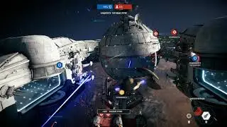 Star Wars Battlefront 2: Space Battle Gameplay #9 - Ultra settings - 60 FPS -1080P