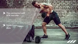 Strongology URBAN25 Grey Adjustable upto 25kg Dumbbell