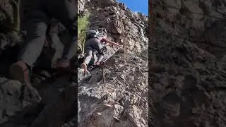 Would you climb the cables at Picacho Peak?