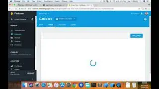 FirebaseDatabase Listener at failed  permission denied