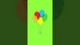 balloon| green screen animation | nimo green screen