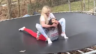 Goddess Alexa submissions Camel clutch 