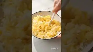 Сегодня у меня рецепт лепешек с сыром и картофелем а-ля хычины
