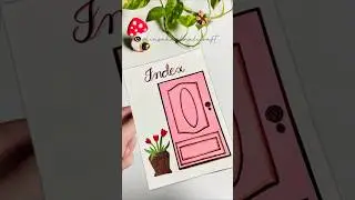 Index design for project/Door lock index / How to make index page 