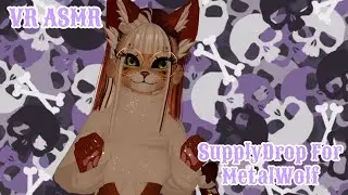【 💜VRCHAT💜 】Metalwolf Gets A Special Delivery! Positive Affirmations & Hair Brushing【🤍ASMR🤍】