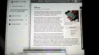 Print to PDF iPhone Video App Review