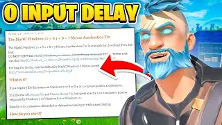How PROS Get ZERO Input Delay In Fortnite Season OG! ✅ (Latency Tweaks)