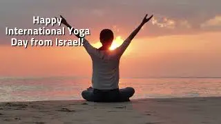 Happy International Yoga Day from Israel!