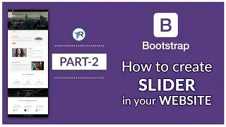 How to create  slider in your website | Bootstrap carousel in website | Bootstrap Responsive Slider