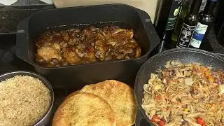 Garlic Butter Chicken w/ Truffel & Mushroom Gravy !